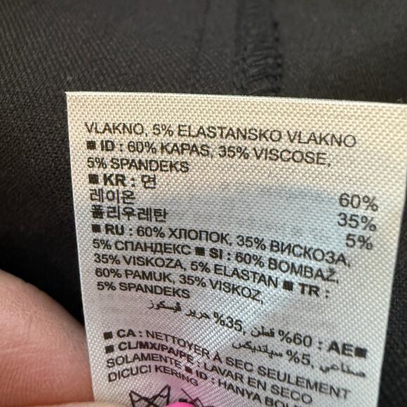 Women's Banana Republic Black Short Sleeve Shift Dress Size 6 NEW - Picture 6 of 8